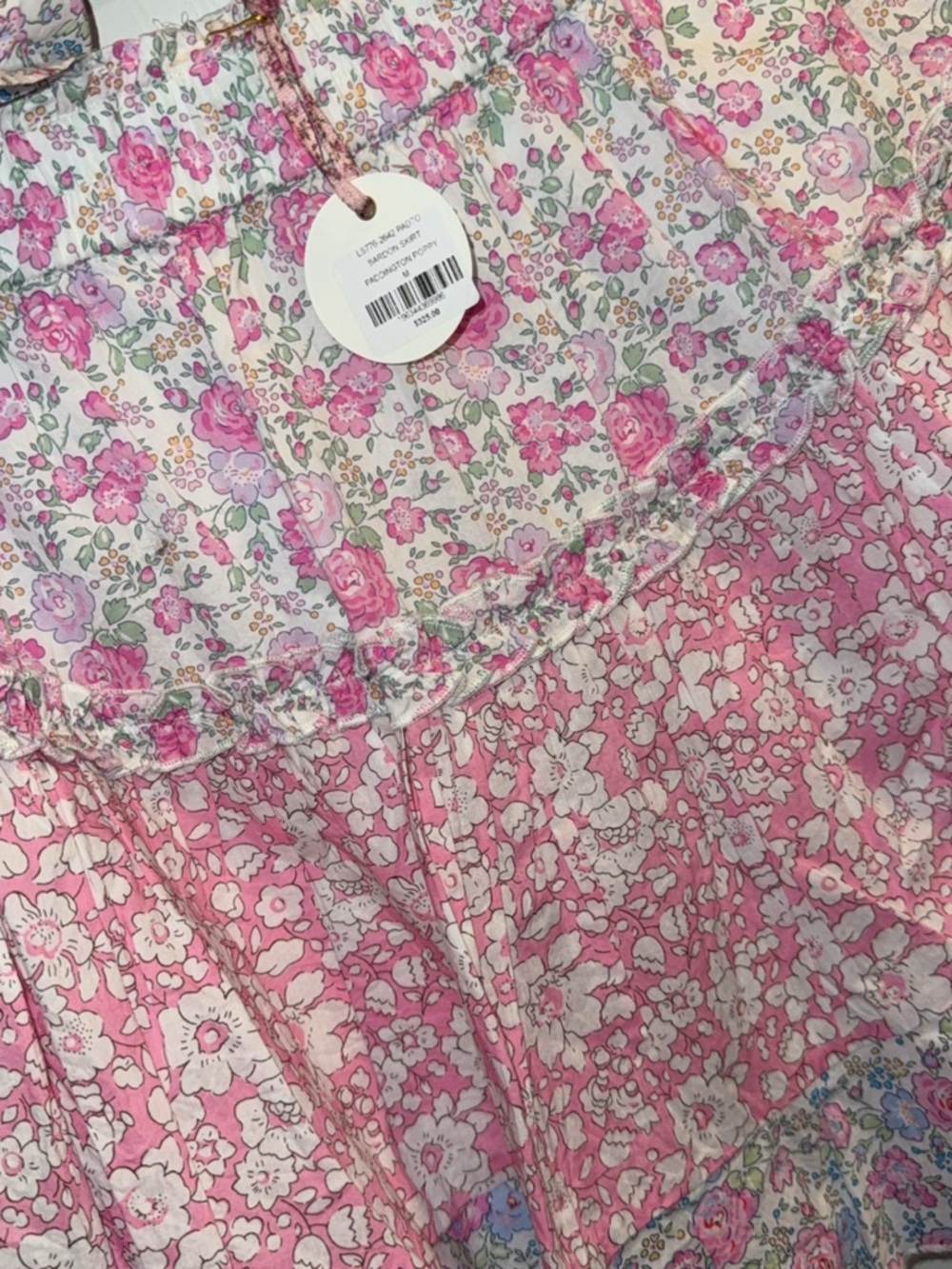 Love Shack Fancy Bardon Skirt & Marzenia Top Paddington Poppy NWT! M - L - Picture 3 of 4
